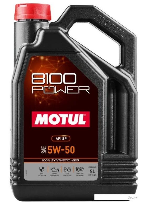 Моторное масло Motul 8100 Power 5W-50 5л