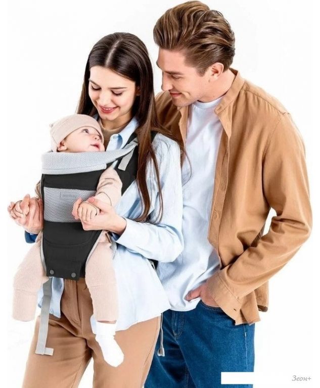 Рюкзак-переноска Amarobaby Carry AB22-30CARRY/09 (черный)