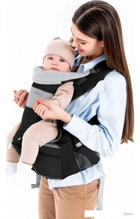 Рюкзак-переноска Amarobaby Carry AB22-30CARRY/09 (черный)