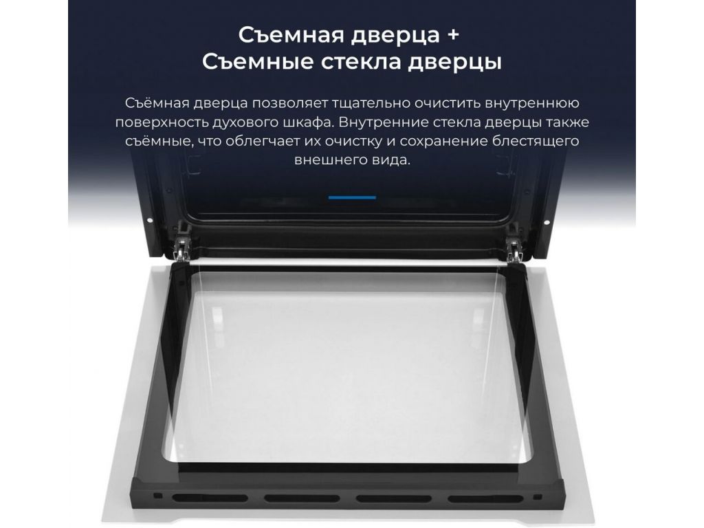 Электрический духовой шкаф Zugel ZOE601W