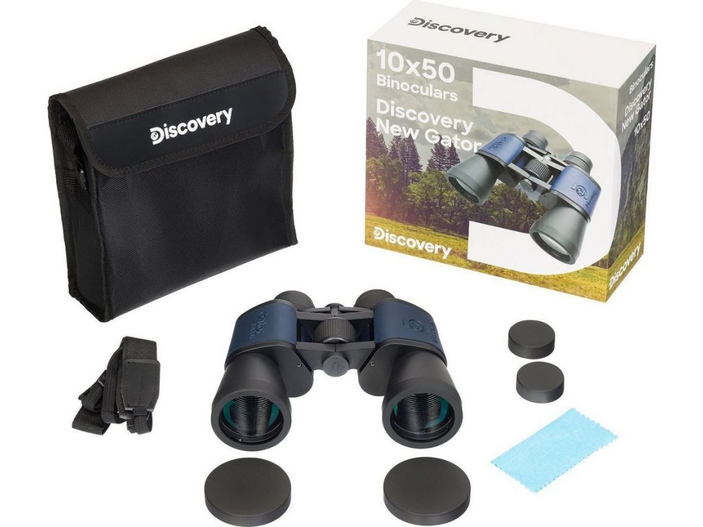 Бинокль Levenhuk Discovery New Gator 10x50 84631