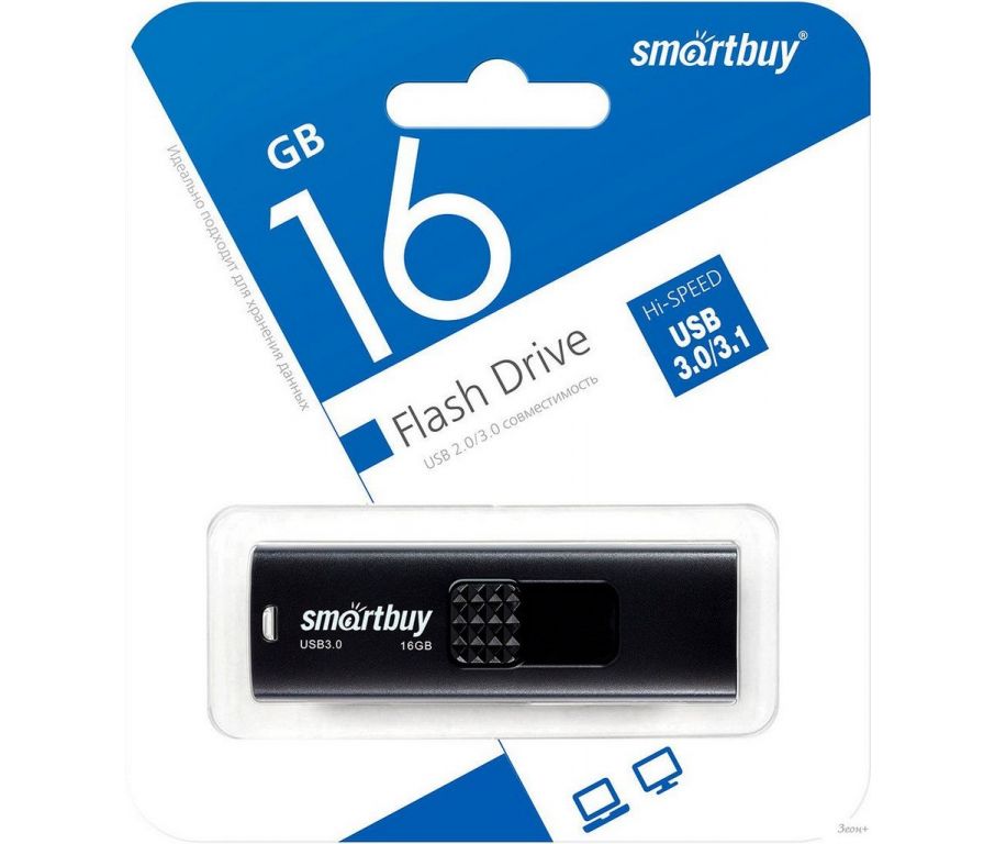 USB Flash SmartBuy Fashion 16GB (черный)