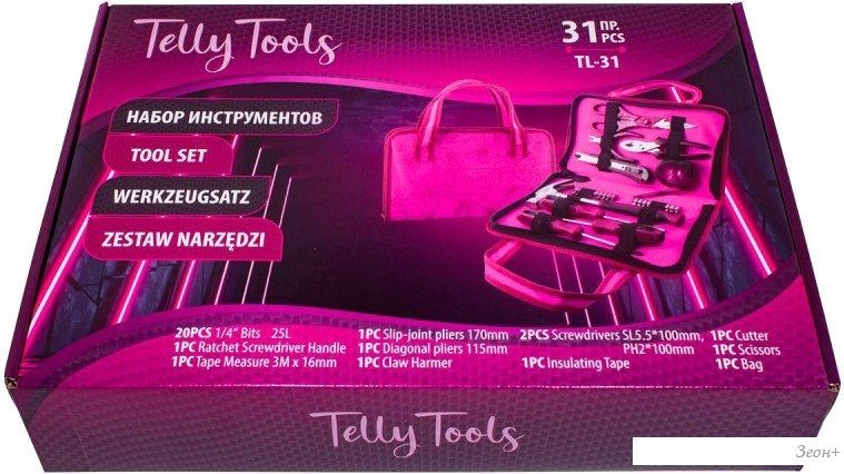 Универсальный набор инструментов Telly Tools TL-31(51244)