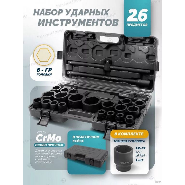 Универсальный набор инструментов ILOforce IF-68262-5MPB (58981)