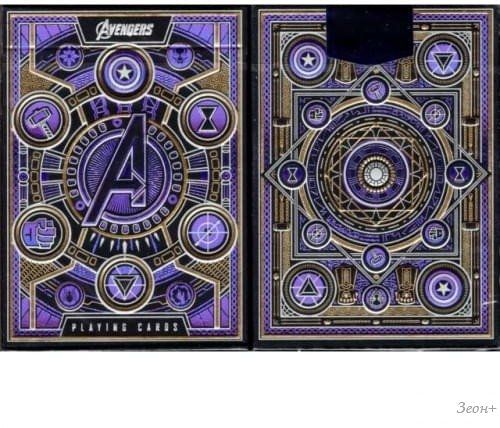 Игральные карты United States Playing Card Company Theory 11 Avengers Infinity Saga T1147