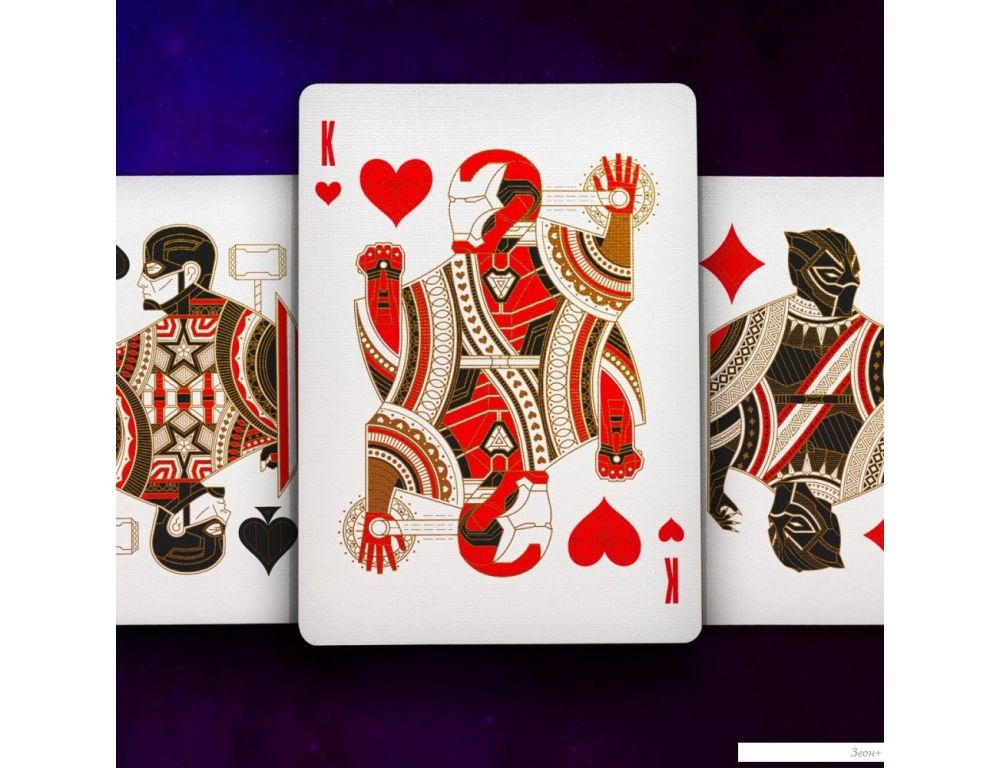 Игральные карты United States Playing Card Company Theory 11 Avengers Infinity Saga T1147