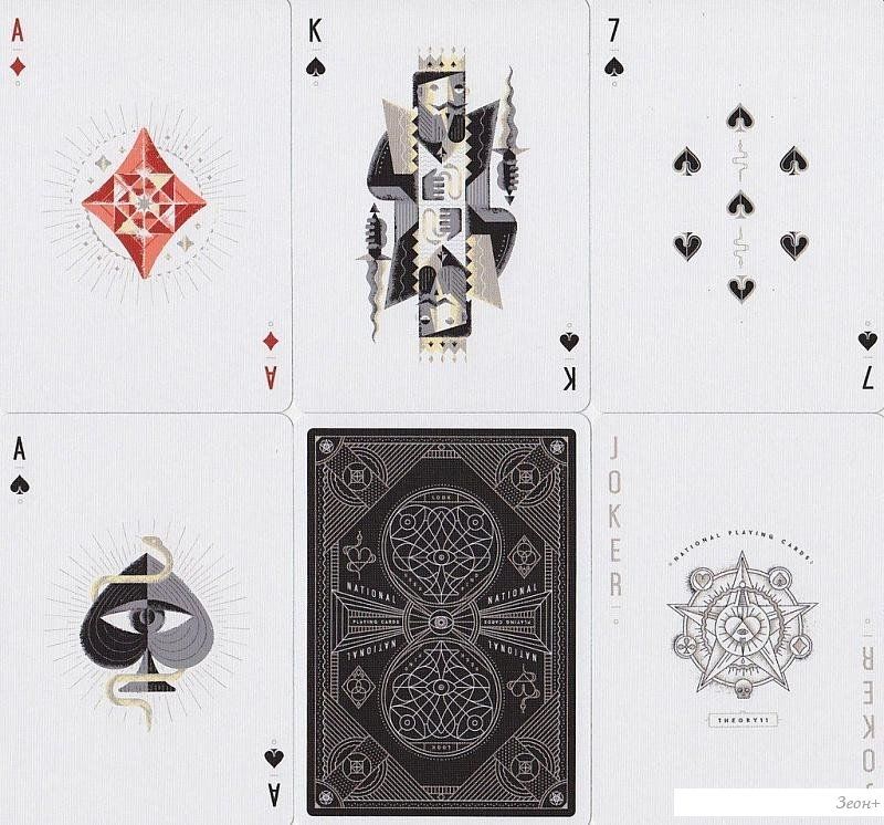 Карточная игра United States Playing Card Company Theory 16 National T1121