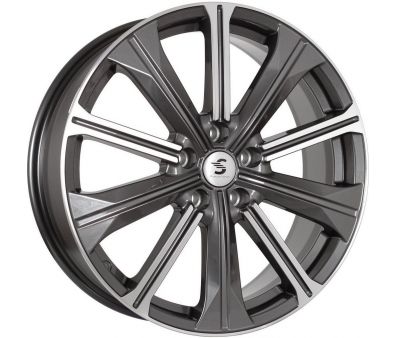   SKAD 013 19x7" 5x108 DIA 65.1 ET 36 Diamond Gloss Graphite