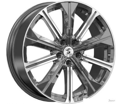   SKAD 013 19x7" 5x108 DIA 60.1 ET 45 Diamond Gloss Graphite