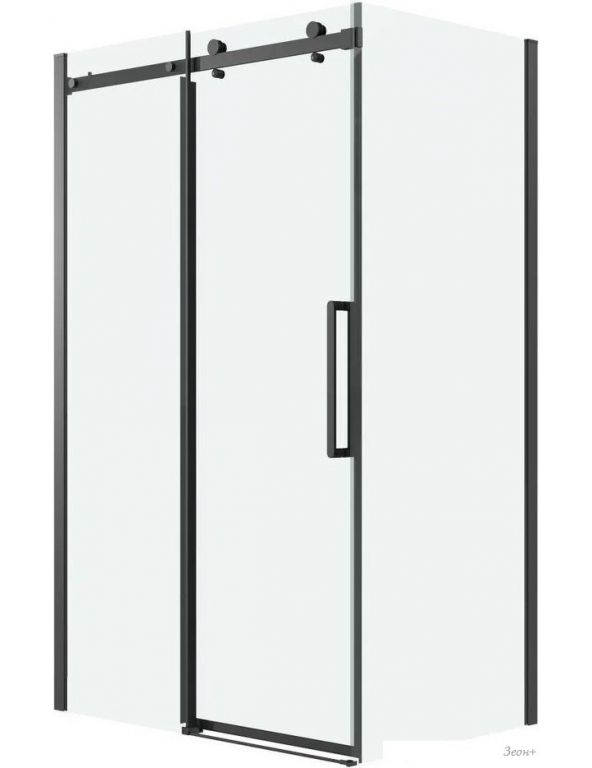 Душевой уголок Grossman Classic 160x90x195 120.K33.04.1690.21.00 (черный матовый/стекло прозрачное)