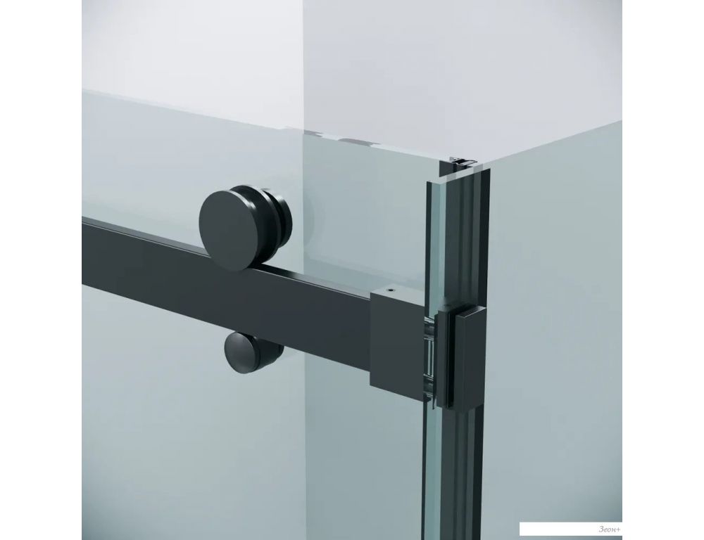 Душевой уголок Grossman Classic 160x90x195 120.K33.04.1690.21.00 (черный матовый/стекло прозрачное)