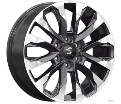   SKAD 007 20x8" 6x139.7 DIA 75.1 ET 42 Diamond Black Gris