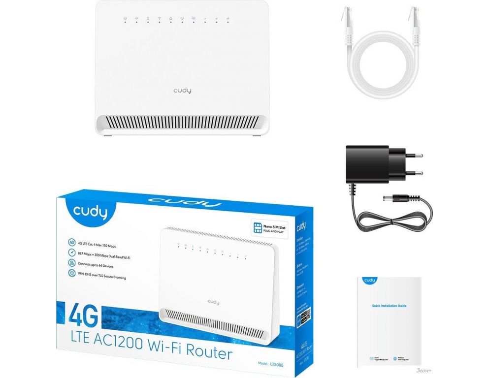 4G Wi-Fi роутер Cudy LT500E