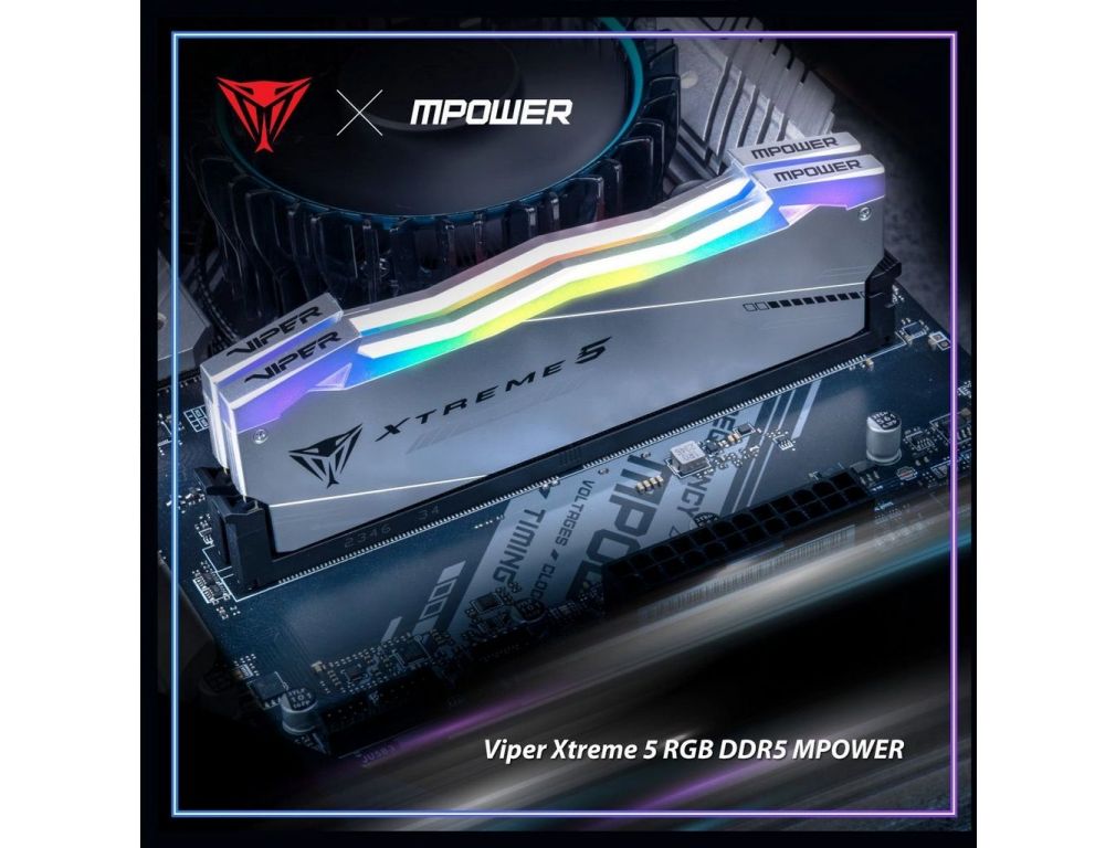 Оперативная память Patriot Viper Xtreme 5 2x24ГБ DDR5 6000 МГц PVXR548G60C30KM