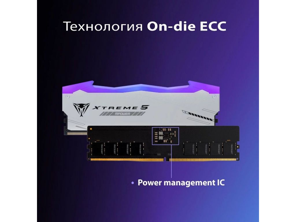 Оперативная память Patriot Viper Xtreme 5 2x24ГБ DDR5 6400 МГц PVXR548G64C32KM