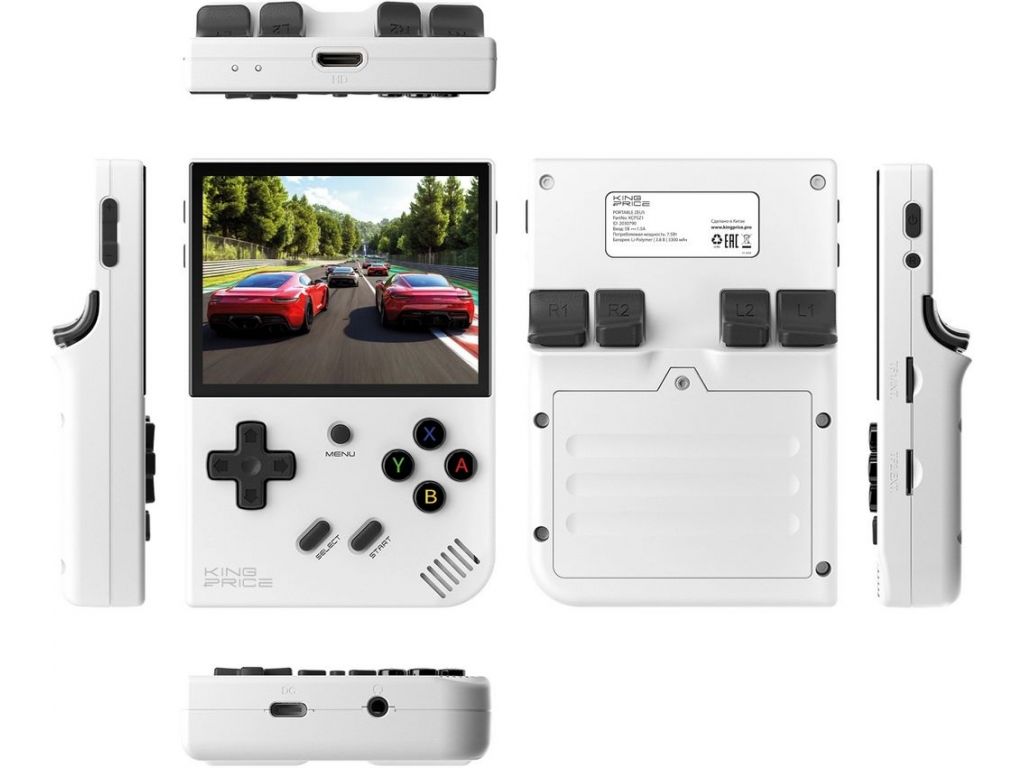 Игровая приставка Kingprice Portable Zeus KCPSZ1 (серый)