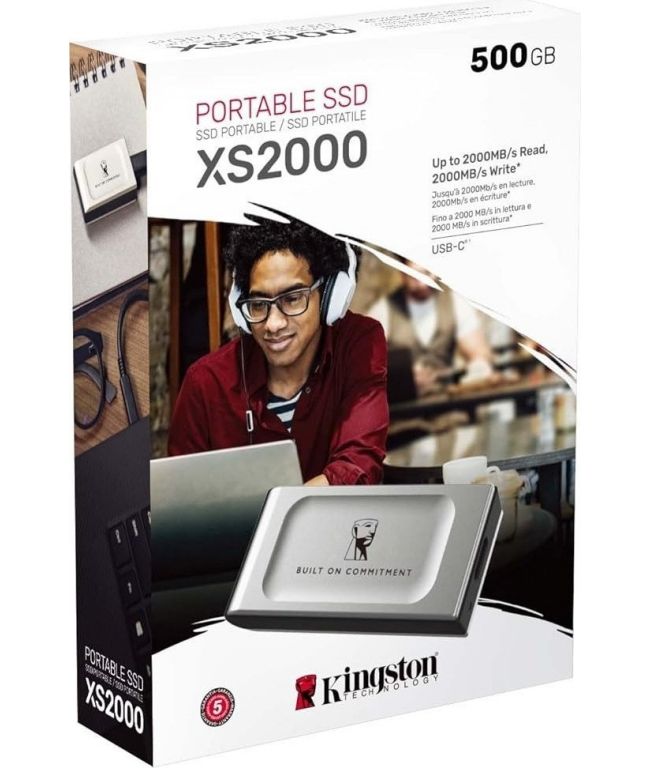 Внешний накопитель Kingston XS2000 500GB SXS2000/500GA