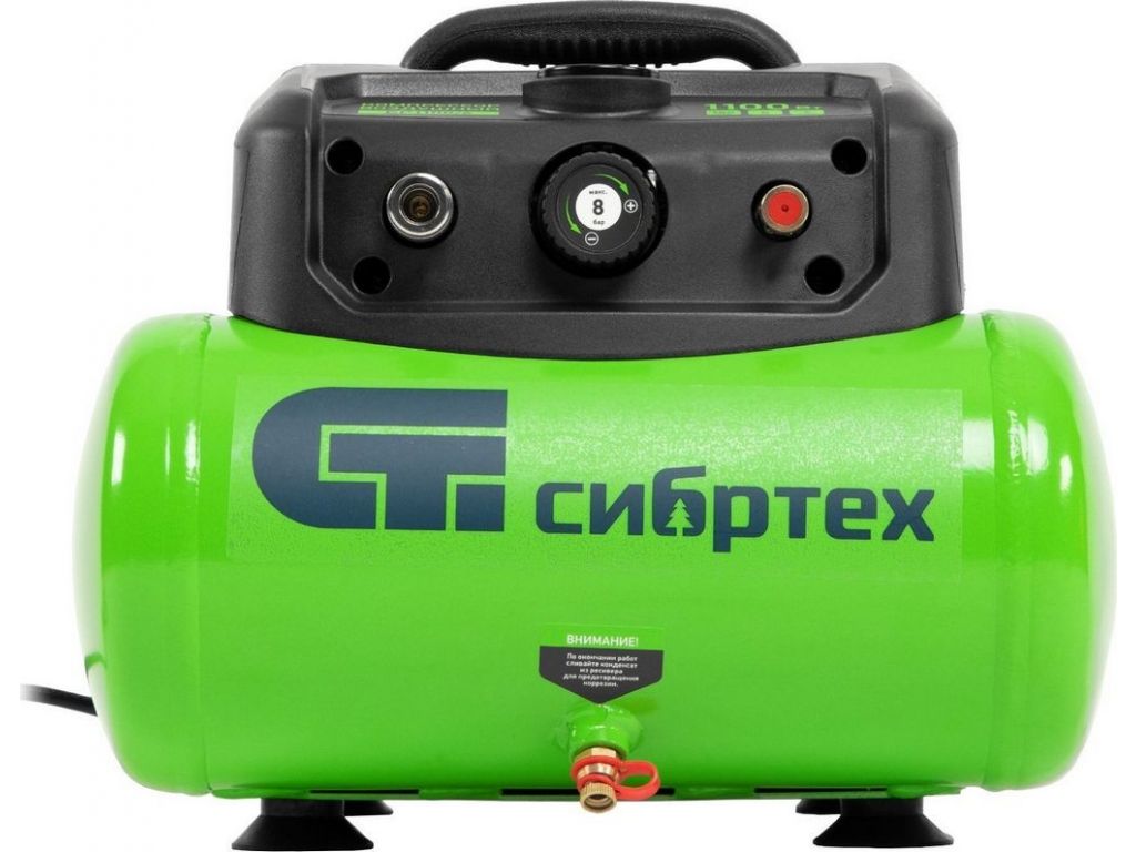 Компрессор СибрТех BL 1100/6