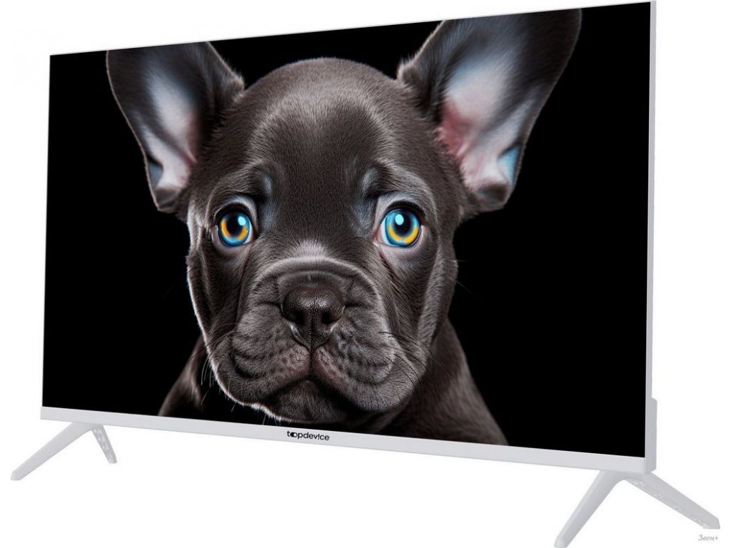 Телевизор Topdevice 32" FHD OS SALUTE TV (белый)