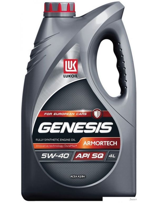 Моторное масло Лукойл Genesis Armortech 5W-40 SQ 4л