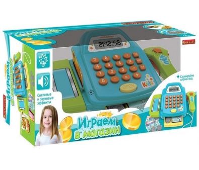 Касса игрушечная Bondibon Играем в магазин ВВ4128