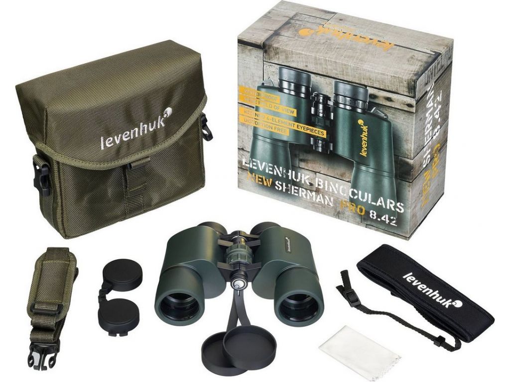 Бинокль Levenhuk New Sherman PRO 8x42 84692