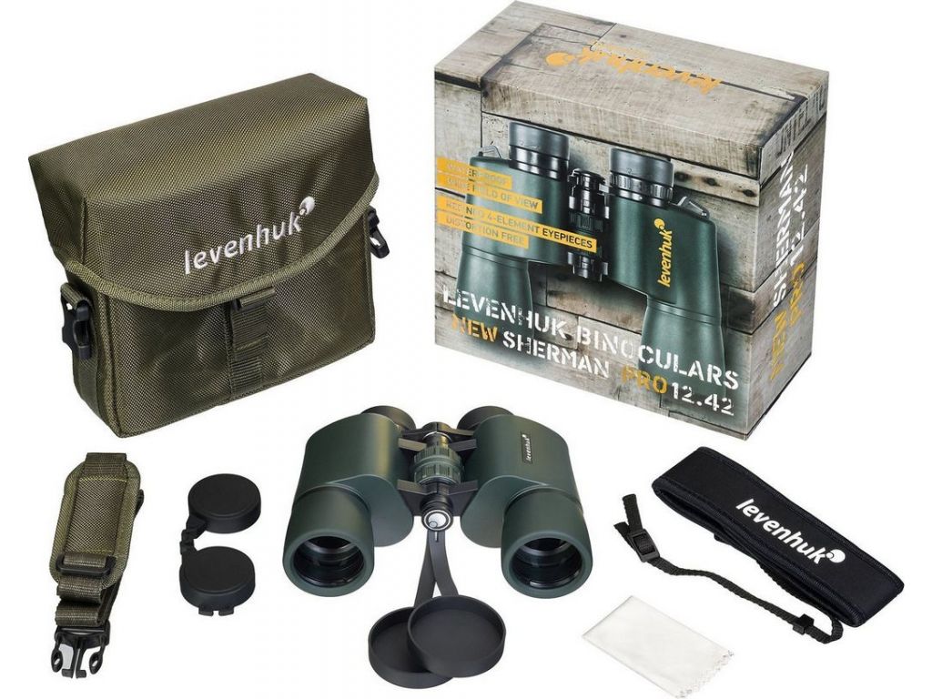Бинокль Levenhuk New Sherman PRO 12x42 84694