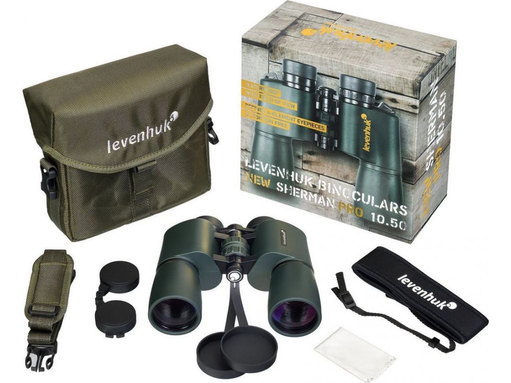 Бинокль Levenhuk New Sherman PRO 10x50 84696