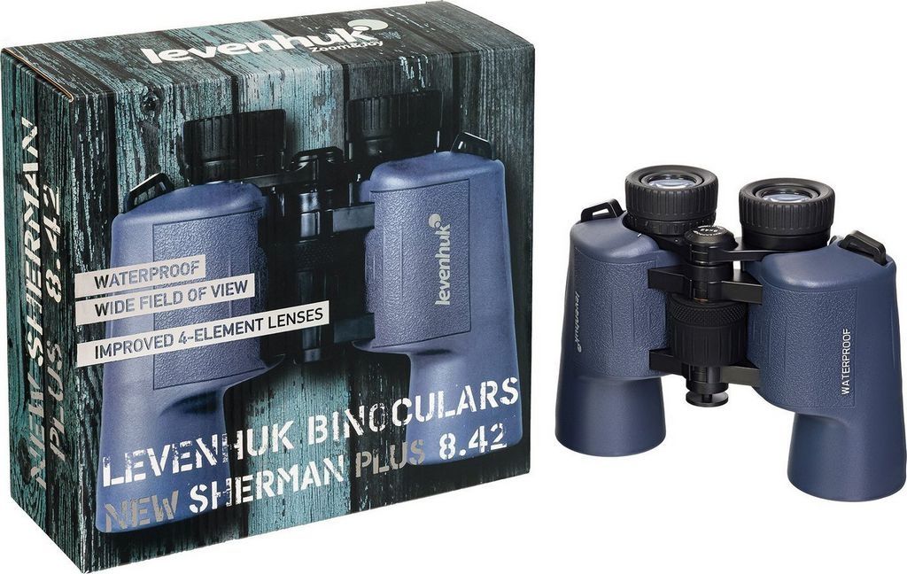 Бинокль Levenhuk New Sherman PLUS 8x42 84609