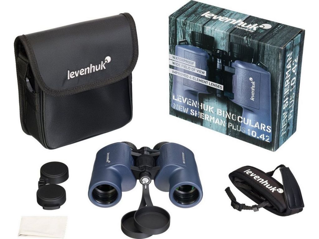 Бинокль Levenhuk New Sherman PLUS 10x42 84610