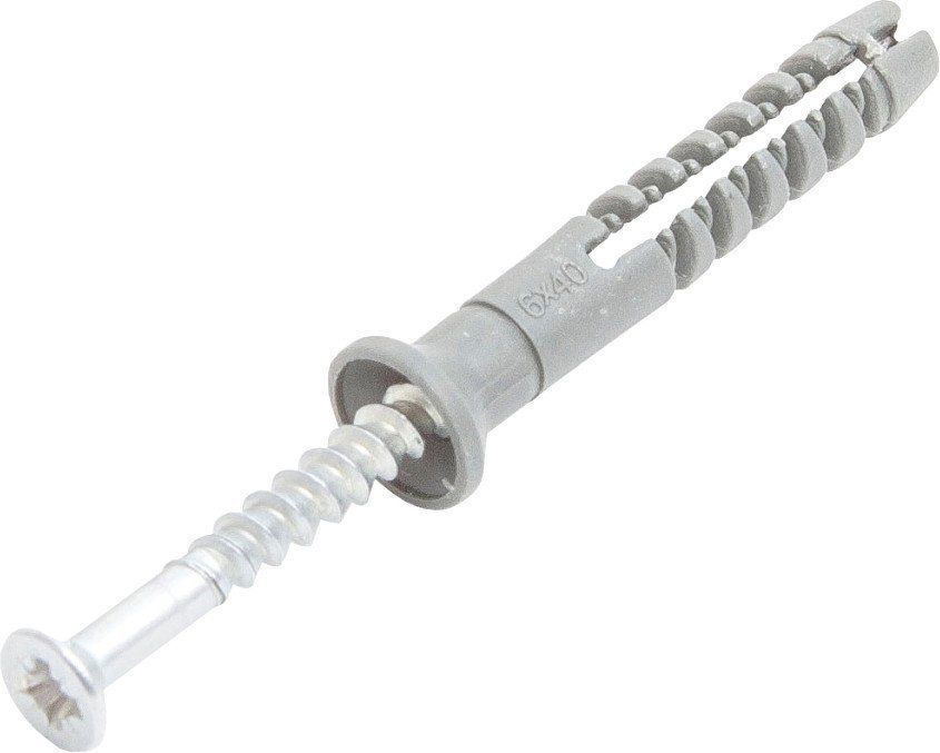 Дюбель-гвоздь ЕКТ Потайной 8x45 BW000014 (100 шт, полипропилен)