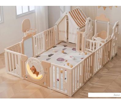   UNIX kids DeLuxe House&Storage 180200 Camel PPLXSWHS200WC
