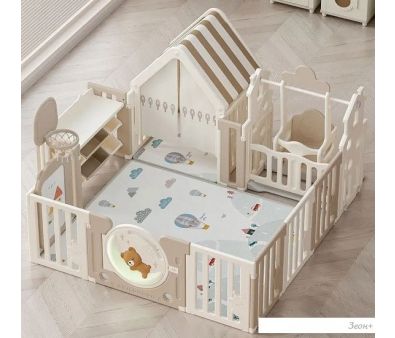   UNIX kids DeLuxe House&Storage 150180 Camel PPLXSWHS180WC