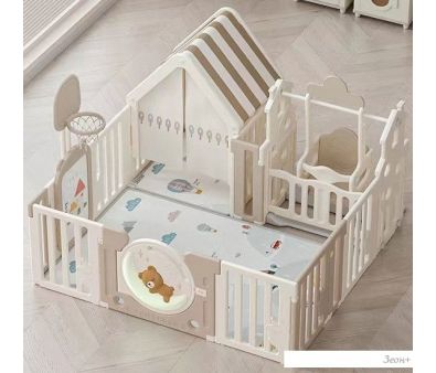   UNIX kids DeLuxe House&Storage 150180 Camel PPLXSWH180WC