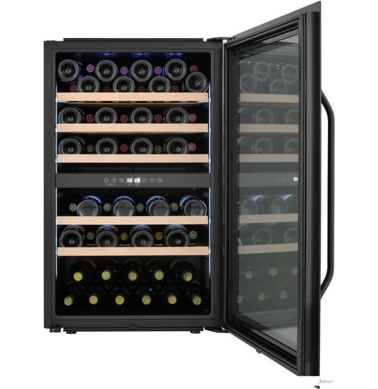Винный шкаф ZUGEL ZCWI570DB Dual Zone