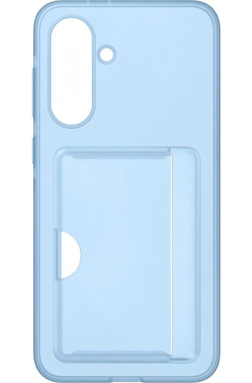 Чехол (клип-кейс) Samsung для Samsung Galaxy A36 Card Slot Case A36 голубой (EF-OA366TLEGRU)