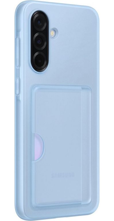 Чехол (клип-кейс) Samsung для Samsung Galaxy A36 Card Slot Case A36 голубой (EF-OA366TLEGRU)