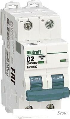 Выключатель автоматический DEKraft 13387DEK