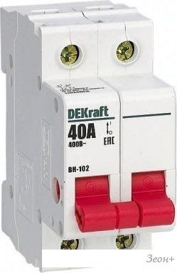 Выключатель нагрузки DEKraft 17024DEK 2Р 40А ВН-102