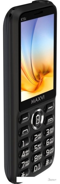 Телефон Maxvi K15c (черный)
