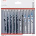 Набор оснастки Bosch 2607011170 (10 предметов)