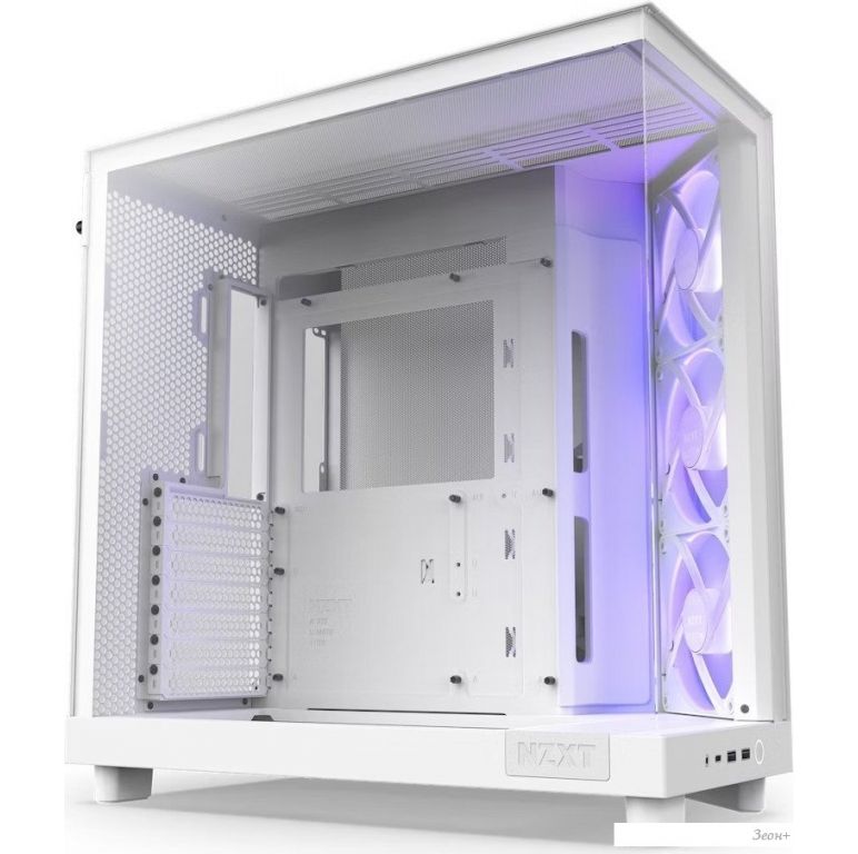 Корпус NZXT H6 Flow RGB CC-H61FW-R1
