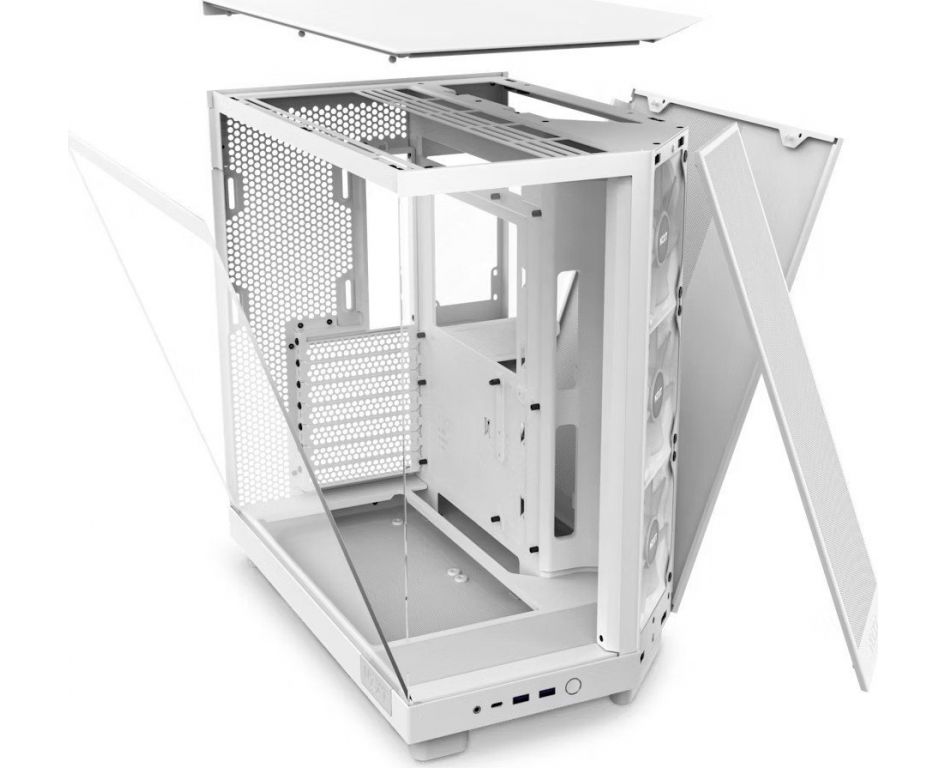 Корпус NZXT H6 Flow RGB CC-H61FW-R1