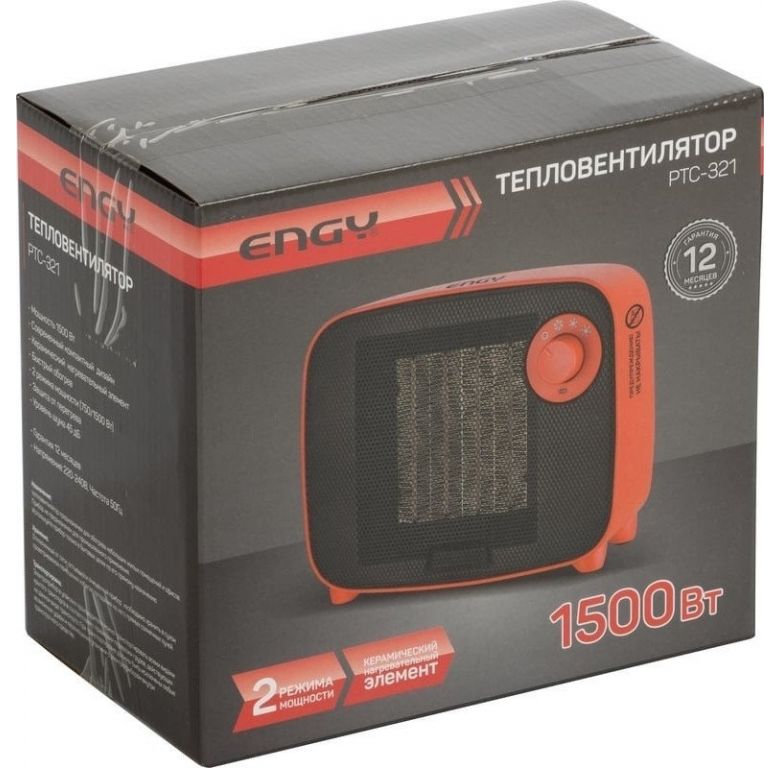Тепловентилятор Engy PTC-321 (красный)