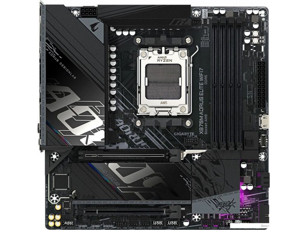 Материнская плата Gigabyte X870M Aorus Elite WiFi7