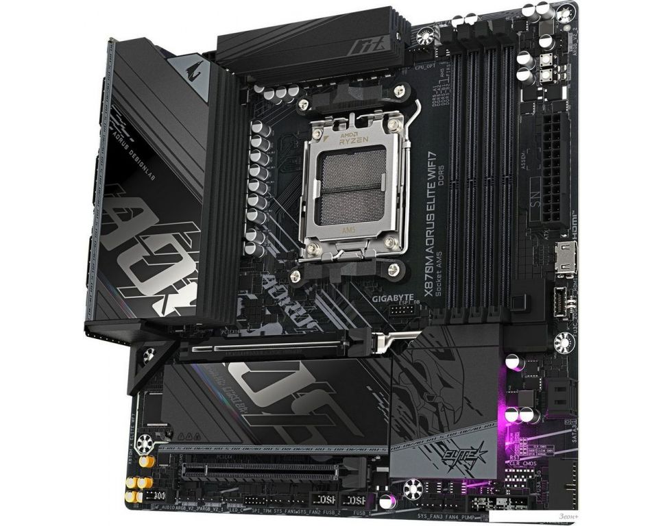 Материнская плата Gigabyte X870M Aorus Elite WiFi7
