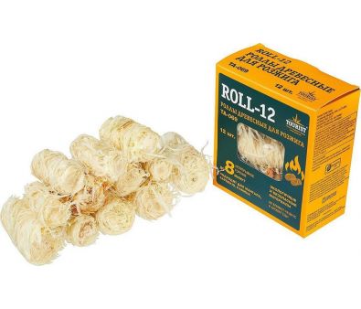 Роллы древесные для розжига Tourist Roll-12 TA-069 (12 шт)