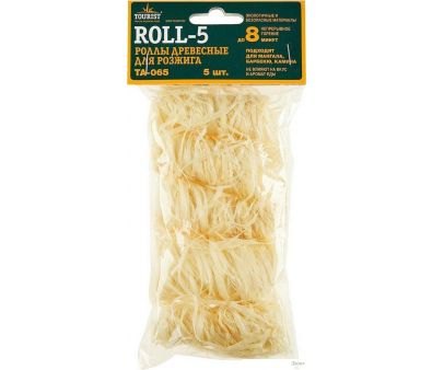 Роллы древесные для розжига Tourist Roll-5 (5 шт)