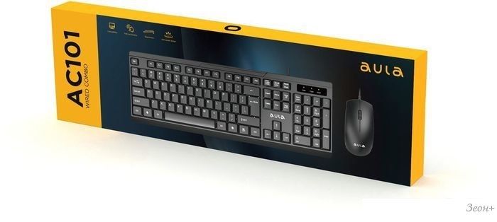Клавиатура + мышь AULA AC101