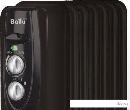 Масляный радиатор Ballu Classic black BOH/CL-05BRN 1000